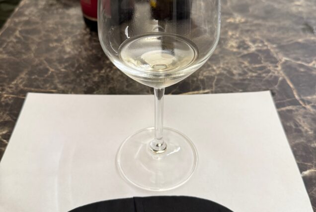 all the materials for blind tasting